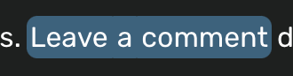 Text highlight